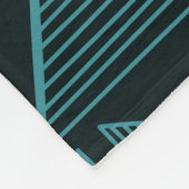 民族部族ボホ：ドードルヴィンテージ。 フリースブランケット (角)