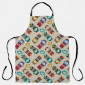 民族部族マスク エプロン (正面)