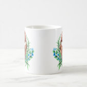 民族部族マスク コーヒーマグカップ (中央)