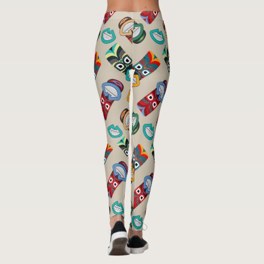 民族部族マスク レギンス (裏面)