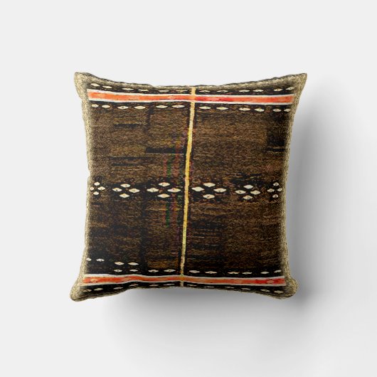 民族部族 クッション (裏面)