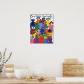 民族間、民族間、多文化間 ポスター (キッチン)