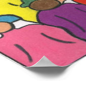 民族間、民族間、多文化間 ポスター (角)