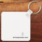 民族(インディアン)ブライダルデザイン キーホルダー (裏面)