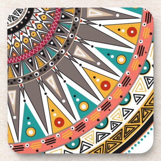 民族、オーナメント コースター (正面)