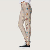 民族：シームレスな部族パターン レギンス (左)