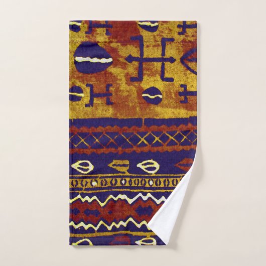 民族 バスタオルセット (ハンドタオル)