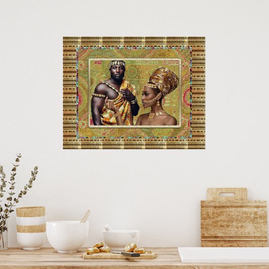 民族 ポスター (キッチン)