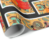 民族 ラッピングペーパー (ロールコーナー)