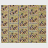 民族 ラッピングペーパー (フラット)