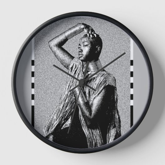 民族 壁時計 (正面)