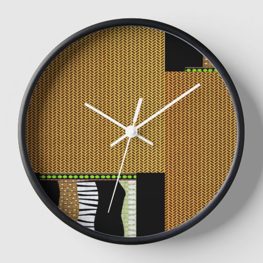 民族 壁時計 (正面)