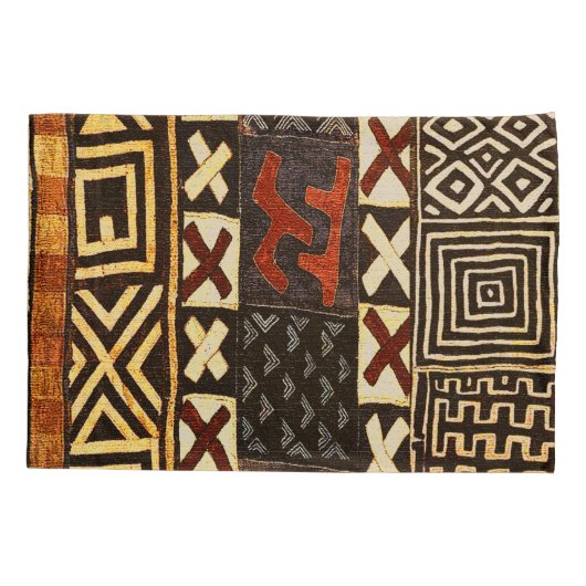 民族 枕カバー (裏面)