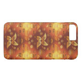 民族Bohoのスタイルの花柄 Case-Mate iPhoneケース (裏面(横))
