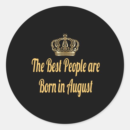 民最高のが生まれ入る威厳がある ラウンドシール (正面)