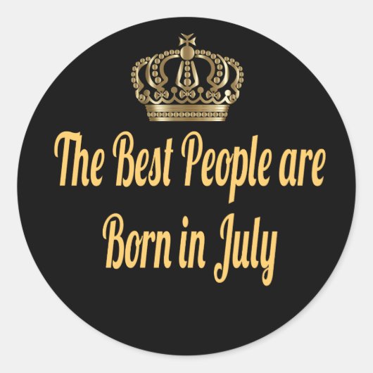 民最高のは生まれ7月に在り ラウンドシール (正面)