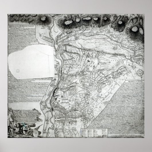 民田の戦いの計画 ポスター (正面)