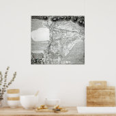 民田の戦いの計画 ポスター (キッチン)