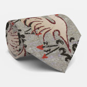 民芸のスタイルのオンドリ ネクタイ (ロール)