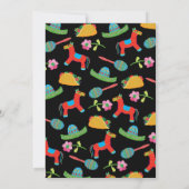 民芸のメキシコフェスタの誕生日のパーティの招待状 招待状 (裏面)