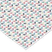 民芸の花の幾何学的なパターン テーブルクロス (アングル)