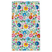 民芸の花模様2 スモールペーパーバッグ (裏面)