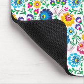 民芸の花模様2 マウスパッド (コーナー)