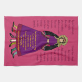 民芸のKyra LentenギリシャのSarakostiタオル キッチンタオル (横)