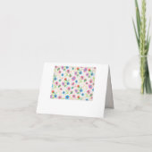 民芸のMexcianのフェスタ私の新婦付添人です 招待状 (裏面)