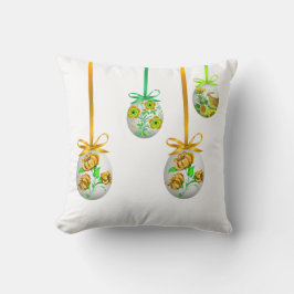 民芸は卵を投げつけます(ウクライナインスパイア) クッション