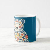 民芸クマのマグカップ コーヒーマグカップ (正面右)