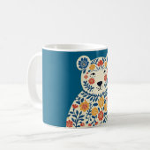 民芸クマのマグカップ コーヒーマグカップ (正面左)