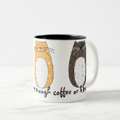 「民芸猫」のマグ ツートーンマグカップ (正面右)