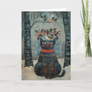民芸 黒猫 便箋 - 文房具 カード