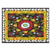 民芸、suzani テーブルクロス (正面(横))