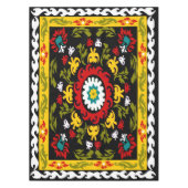 民芸、suzani テーブルクロス (正面)