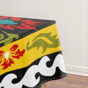 民芸、suzani テーブルクロス