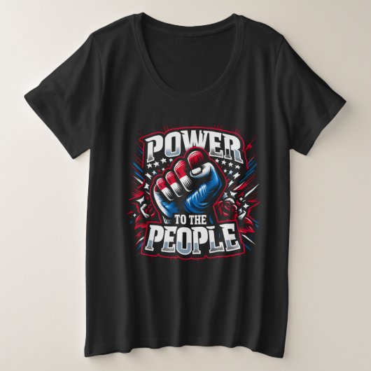 民衆第一スケッチ プラスサイズTシャツ (デザイン正面)