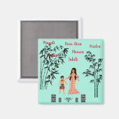 民話ポリネシエン マグネット (正面/裏面)