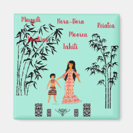 民話ポリネシエン マグネット