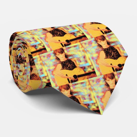 民謡の女の子 ネクタイ (ロール)