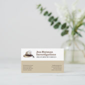 民間調査員 |刑事プロフェッショナル 名刺 (スタンド正面)