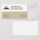 民間調査員 |刑事プロフェッショナル 名刺 (正面/裏面)