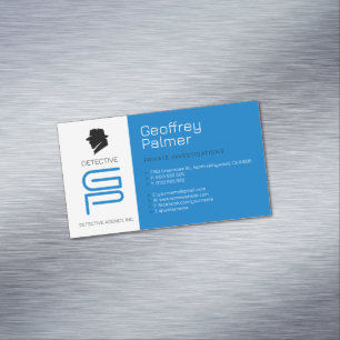 民間調査  刑事プロフェッショナル マグネット名刺