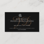 民間調査 |刑事プロフェッショナル 名刺 (正面)