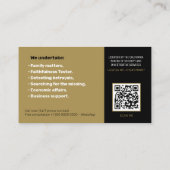 民間調査 |刑事プロフェッショナル 名刺 (裏面)