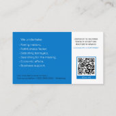 民間調査 |刑事プロフェッショナル 名刺 (裏面)