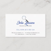 民間調査 |刑事プロフェッショナル 名刺 (正面)