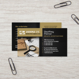 民間調査  刑事プロフェッショナル 名刺
