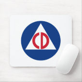 民間防衛のマウスパッド マウスパッド (マウス)